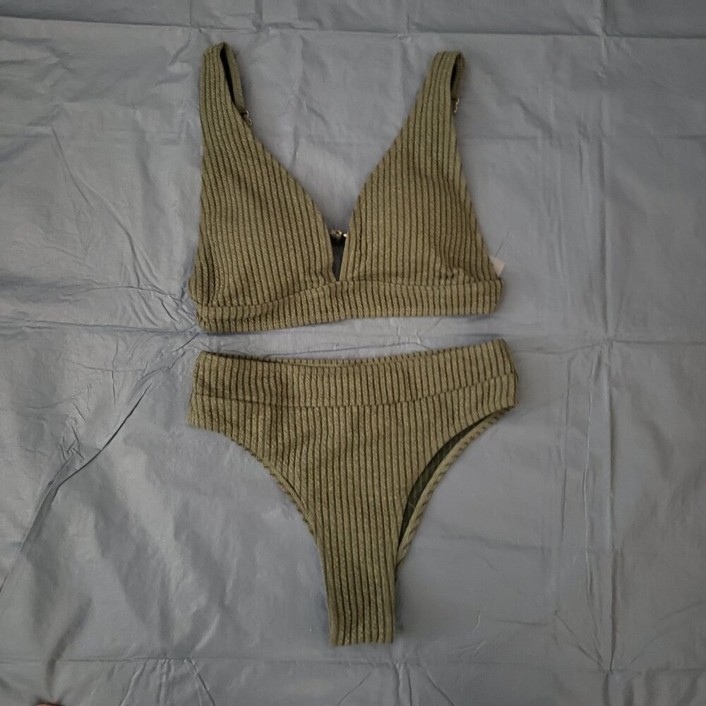 Swimsuit Swim Suite Sea Green Never worn Sexy - Picture 1 of 6